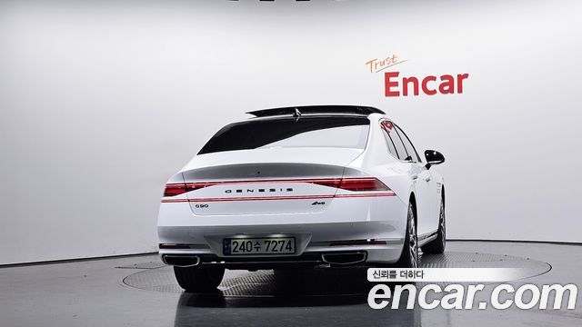 Genesis G90 Gasoline 3.5 Turbo e-S/C AWD — пробег 32 900 км — фото 4 из 5