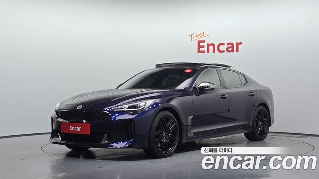 Kia Stinger из Кореи Encar
