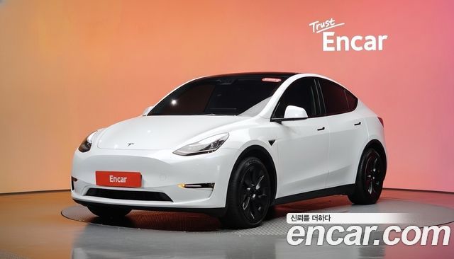 Tesla Model Y из Кореи Encar