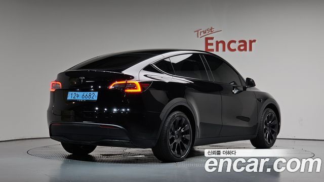 Tesla Model Y из Кореи Encar