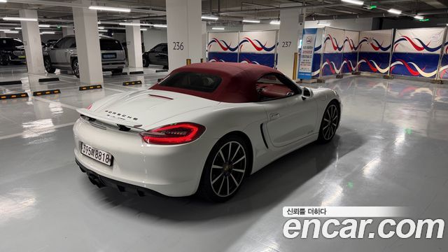 Porsche Boxster из Кореи Encar