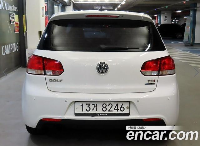 Volkswagen Golf из Кореи Encar