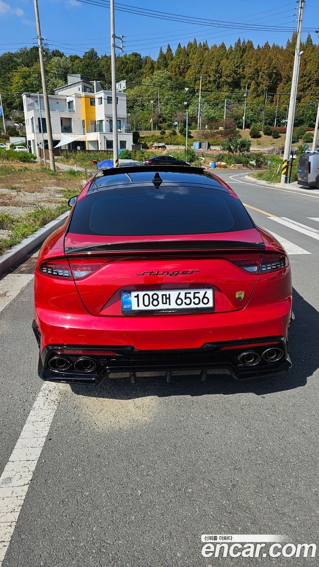 Kia Stinger из Кореи Encar