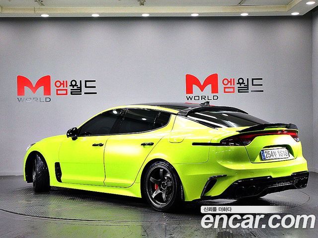 Kia Stinger из Кореи Encar